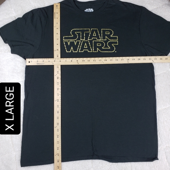 NWOT STAR WARS T-SHIRTS BLACK & GOLD SIZE L, XL - Picture 11 of 12